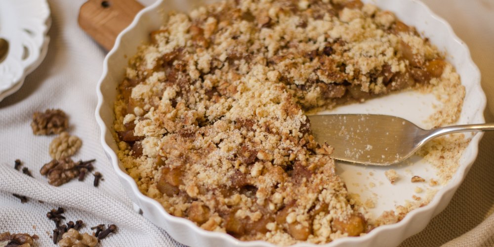 a torta de maçã mais fácil do mundo