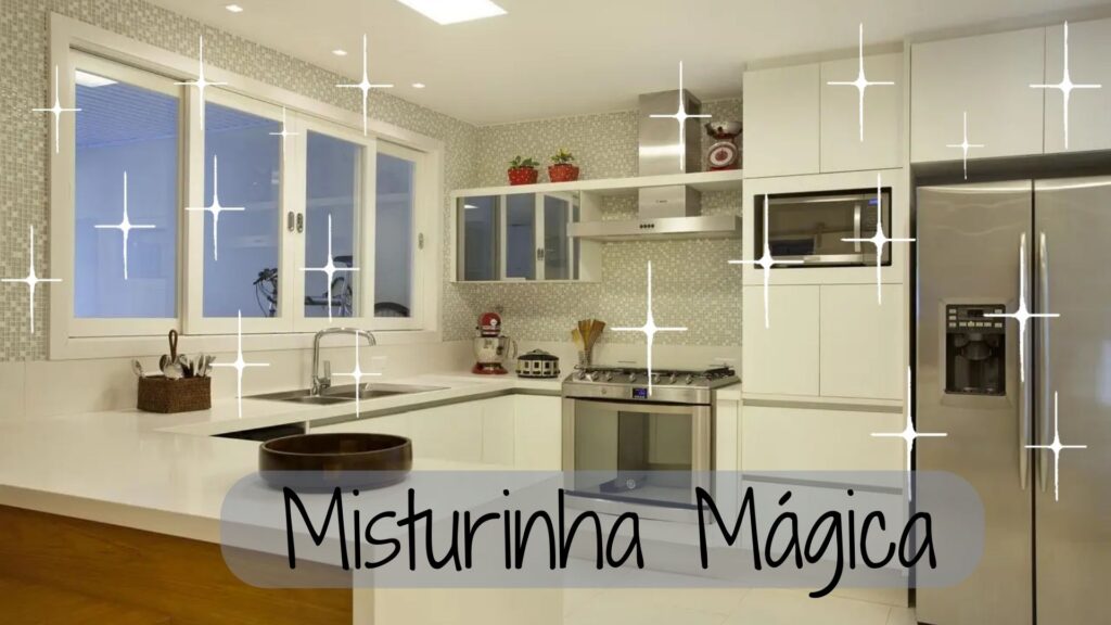 Misturinha Mágica para limpar casa