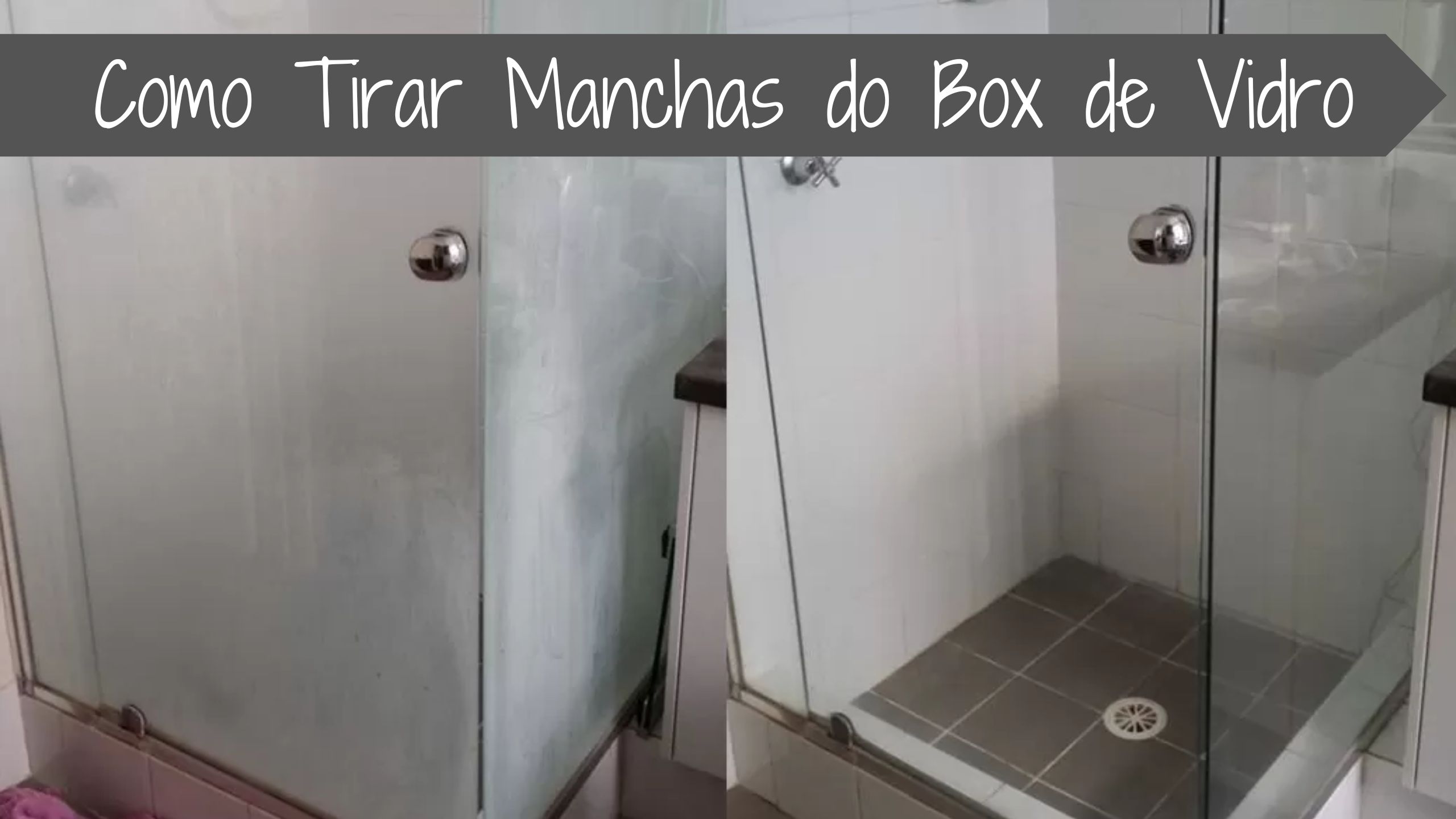 Como Tirar Manchas do Box de Vidro