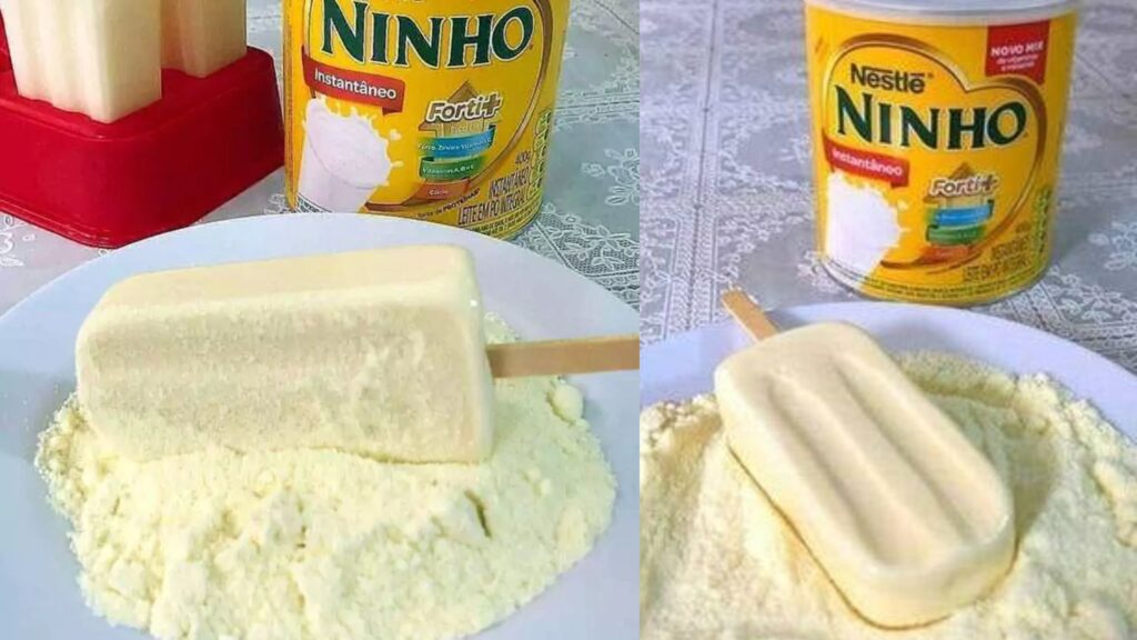 Picolé de Leite Ninho Super Cremoso - SÉRIE SUCESSO DE VENDAS